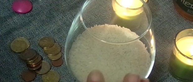 rituales con arroz